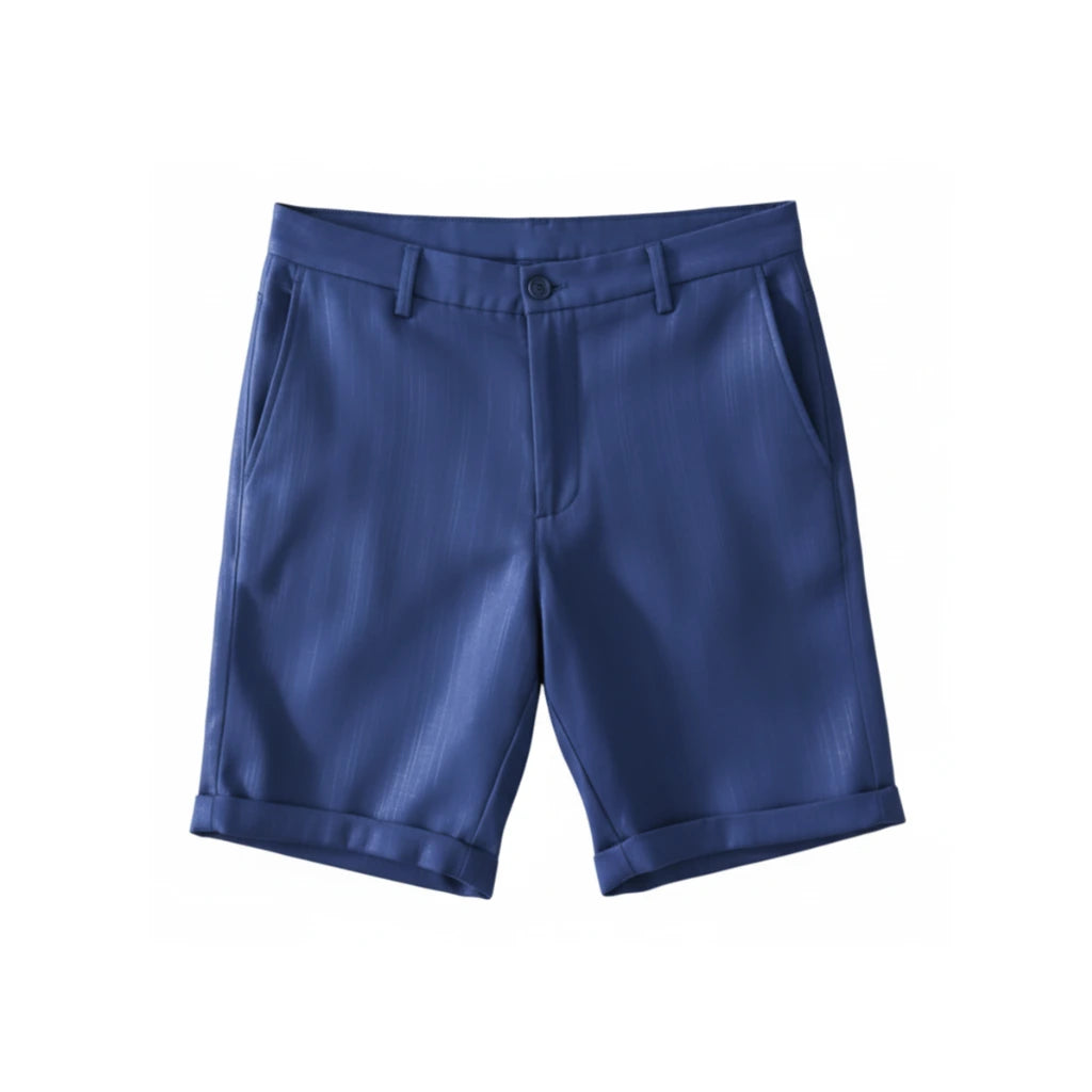 Bermuda de Linho Riviera Azul