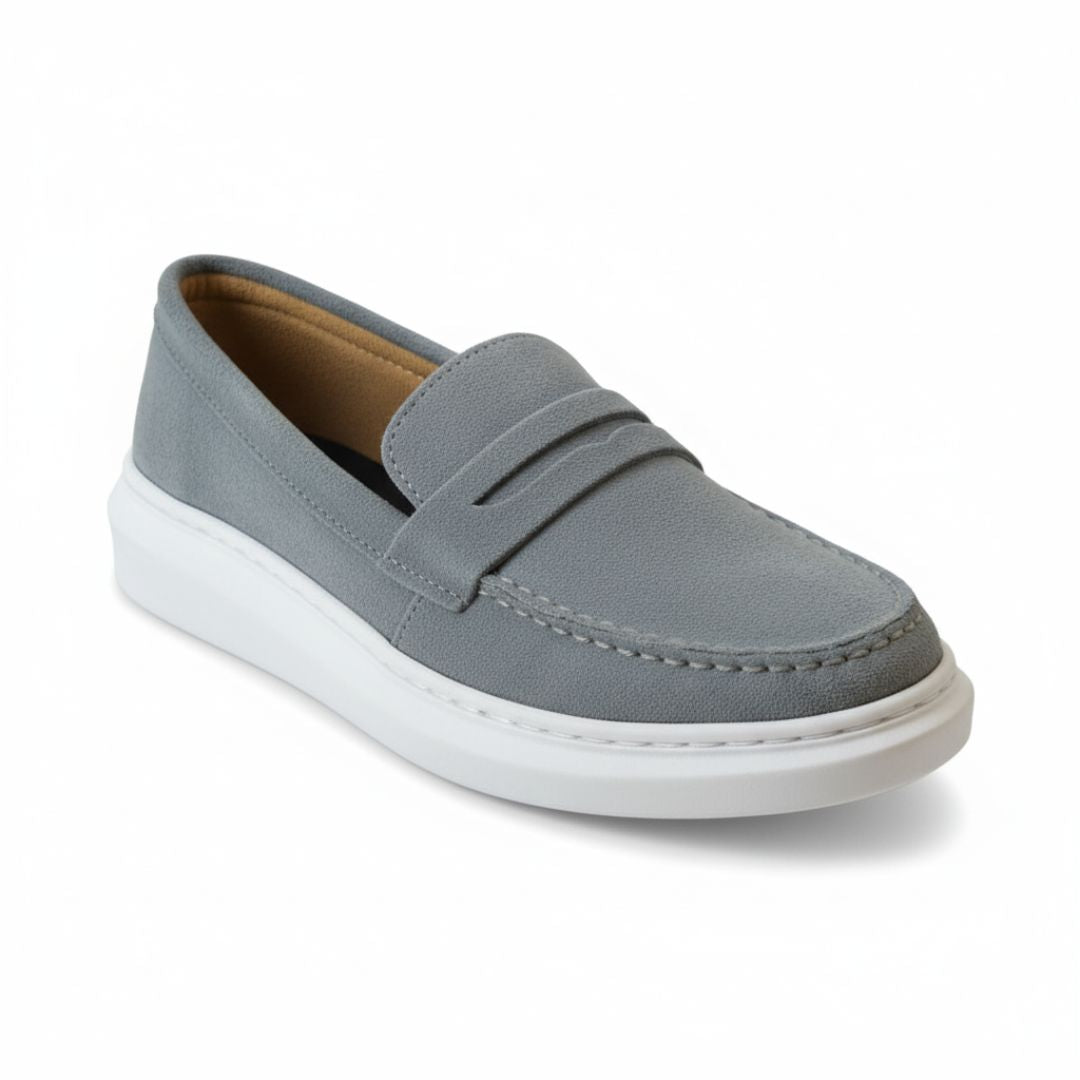 Loafer Masculino Toscana Cinza