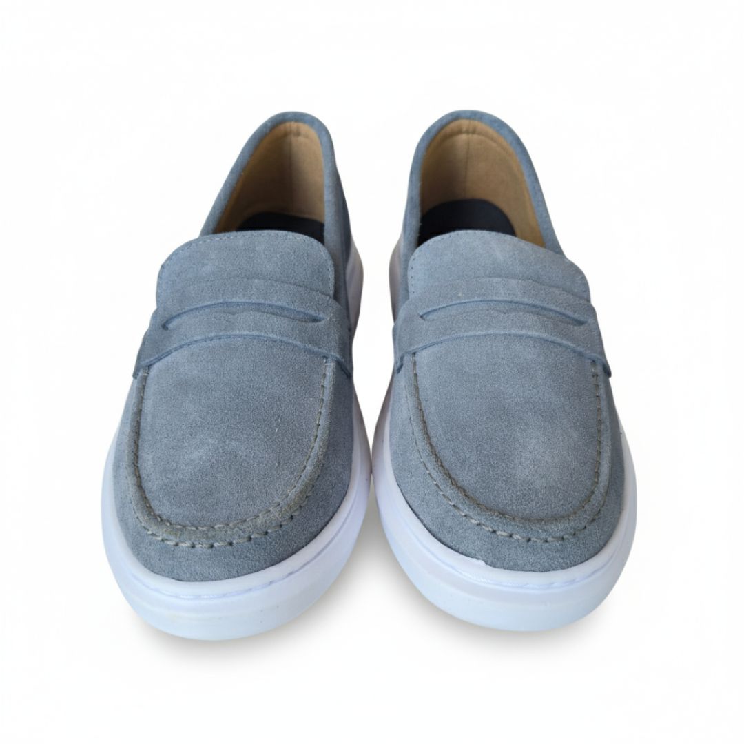 Loafer Masculino Toscana Cinza