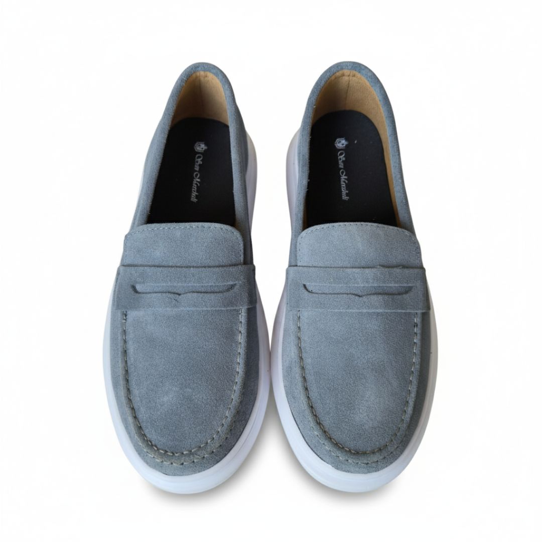 Loafer Masculino Toscana Cinza