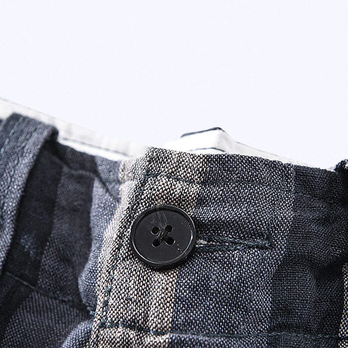 Bermuda de Linho Listrada Nassau Falconne Oficial 