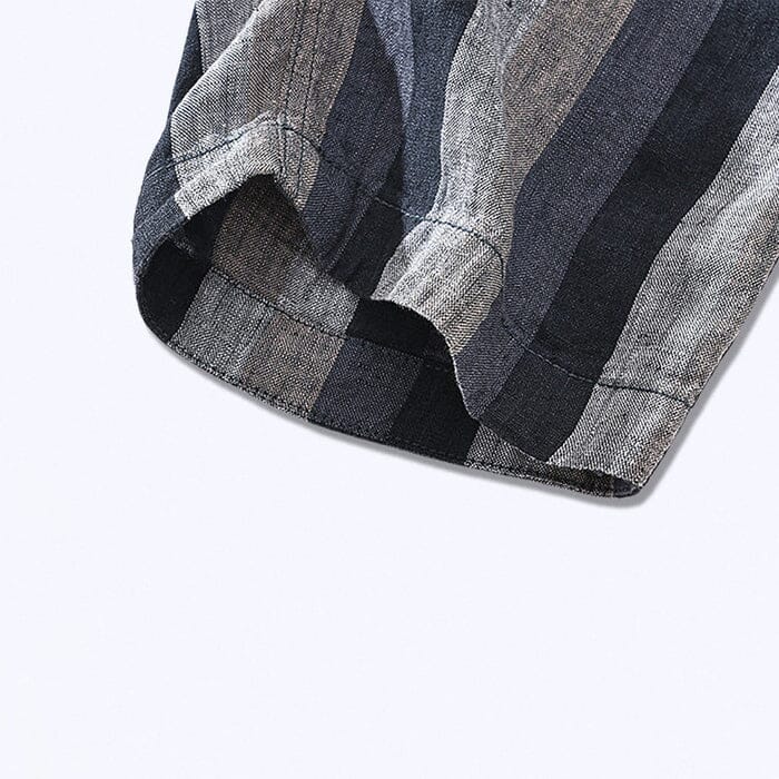 Bermuda de Linho Listrada Nassau Falconne Oficial 