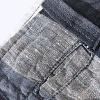 Bermuda de Linho Listrada Nassau Falconne Oficial 