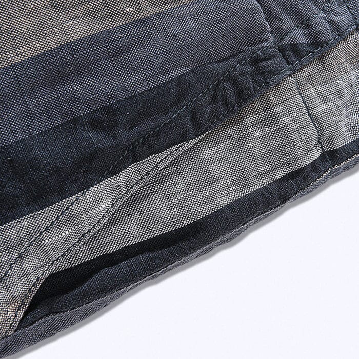 Bermuda de Linho Listrada Nassau Falconne Oficial 