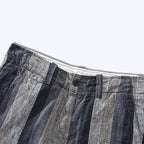 Bermuda de Linho Listrada Nassau Falconne Oficial 