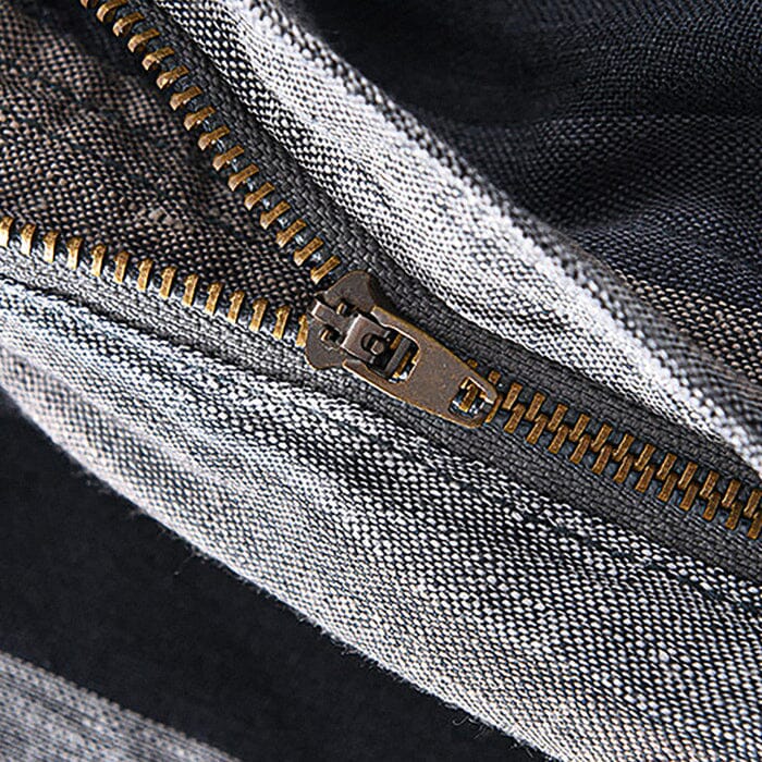 Bermuda de Linho Listrada Nassau Falconne Oficial 