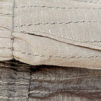 Calça de Linho Listrada Newport Falconne Oficial 