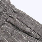 Calça de Linho Listrada Newport Falconne Oficial 