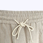 Calça de Linho Listrada Newport Falconne Oficial 