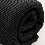 Kit 2 Camisetas Caneladas Preta Camiseta Canelada Falconne 