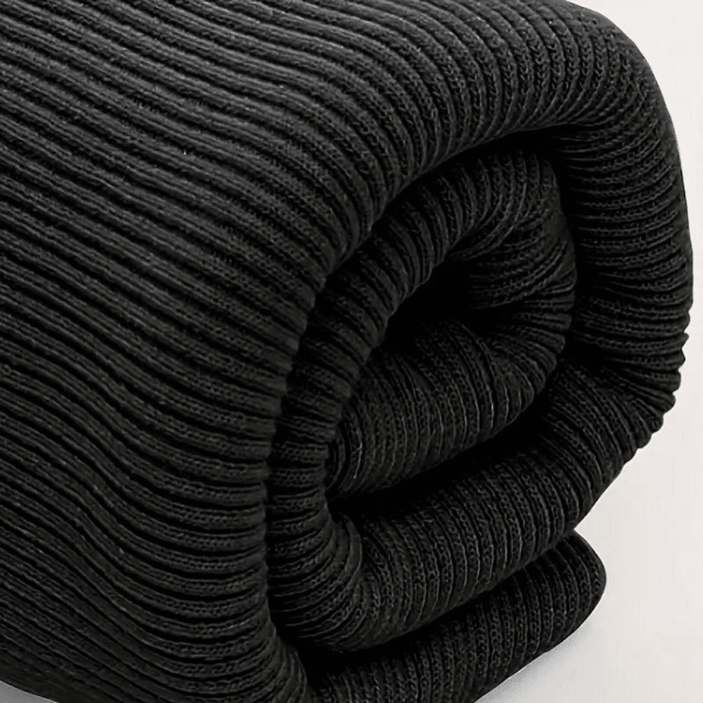 Kit 2 Camisetas Caneladas Preta Camiseta Canelada Falconne 