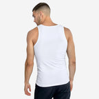 Kit 3 Regatas Caneladas Branca - Falconne