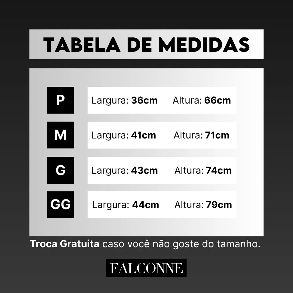 Kit 3 Regatas Caneladas Preta - Falconne