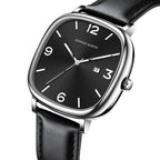 Relógio Lucent 40mm Relógio Couro Falconne 