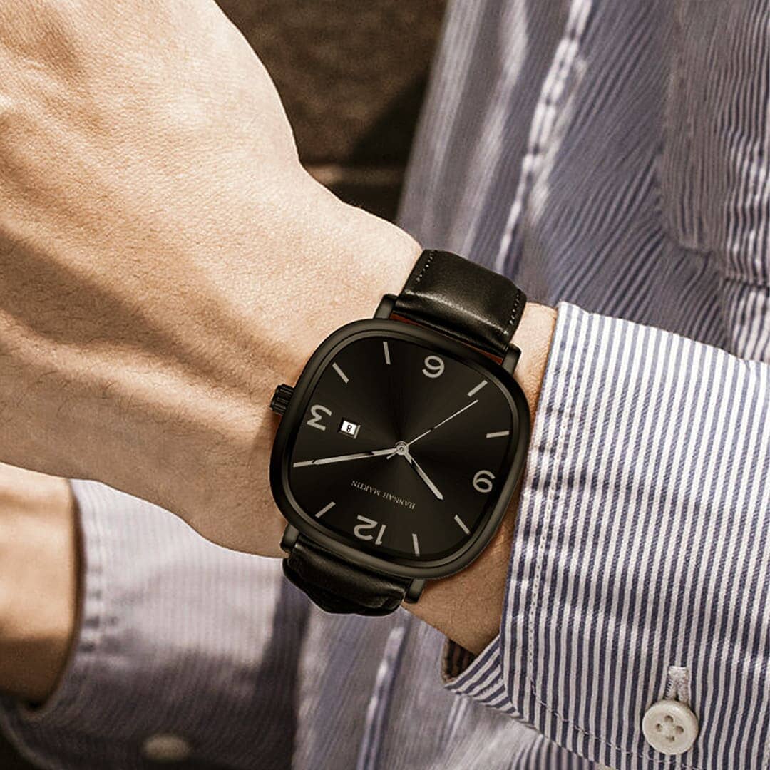 Relógio Lucent 40mm Relógio Couro Falconne 