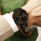 Relógio Lucent 40mm Relógio Couro Falconne 