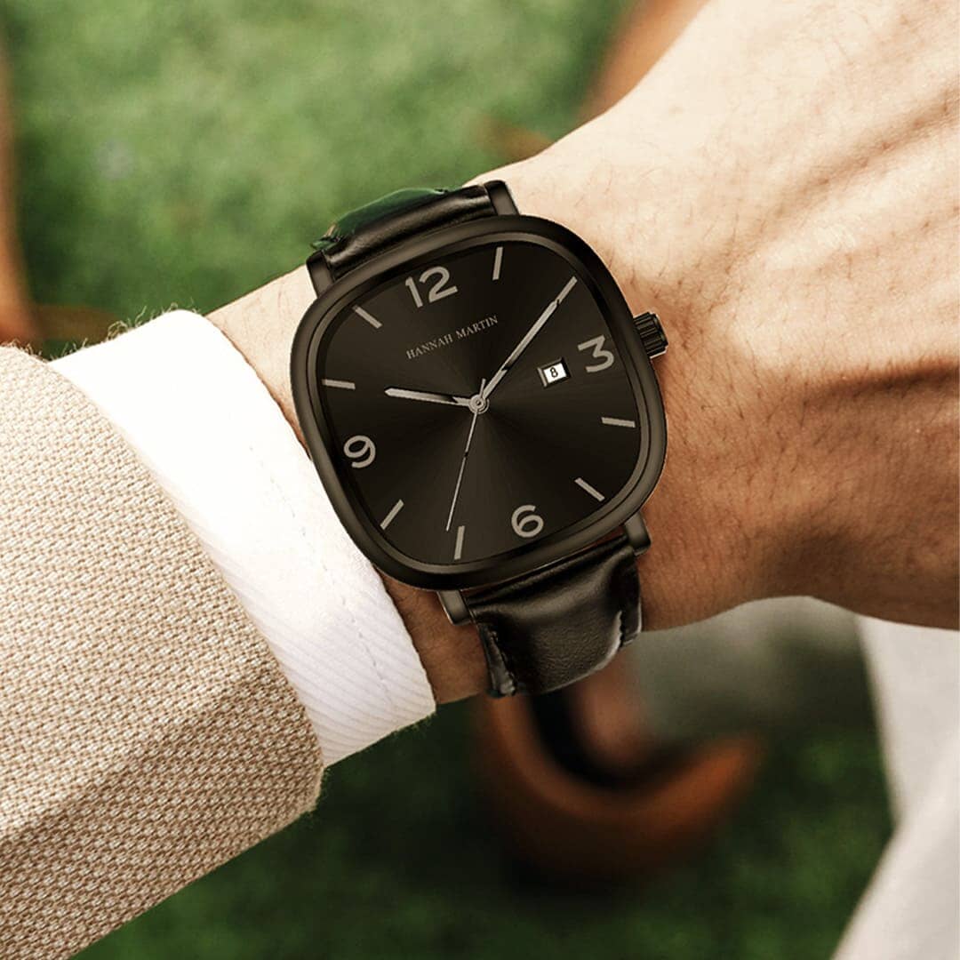 Relógio Lucent 40mm Relógio Couro Falconne 