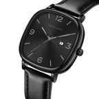 Relógio Lucent 40mm Relógio Couro Falconne 