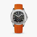 Relógio Mariner 42mm Relógio Esportivo Falconne Laranja 