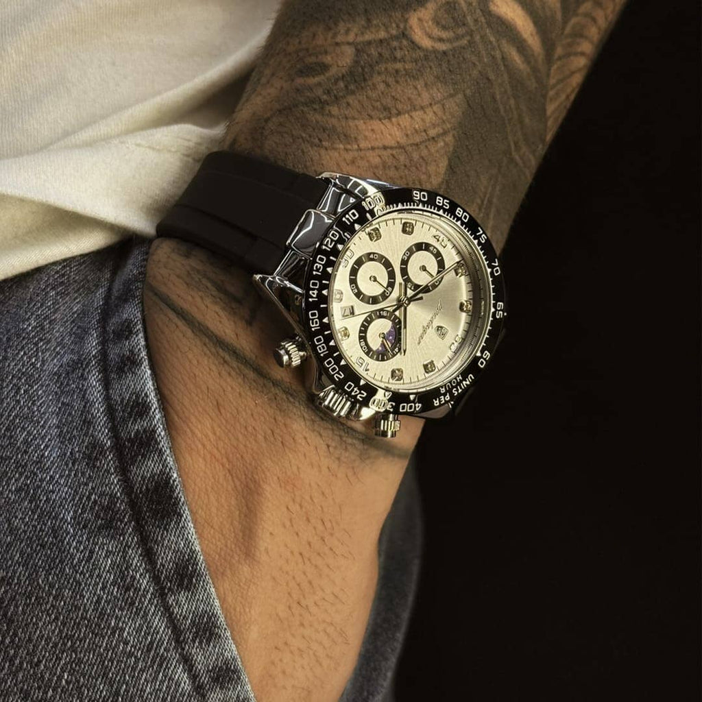 Relógio Orion 42mm Relógio Esportivo Falconne 