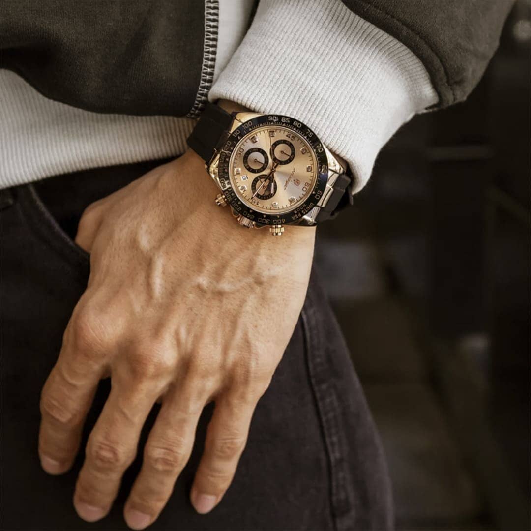 Relógio Orion 42mm Relógio Esportivo Falconne 