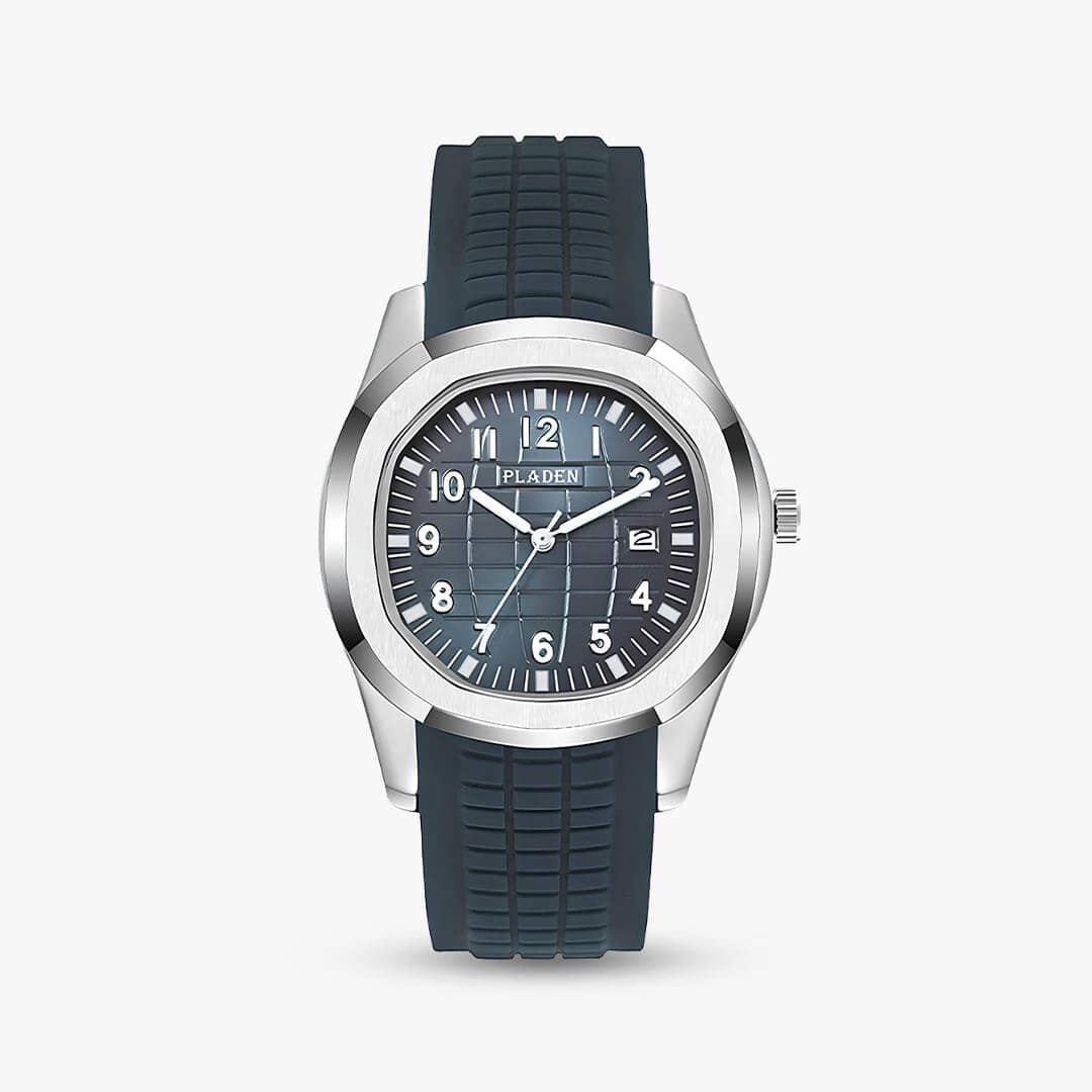 Relógio Peregron 42mm Relógio Esportivo Falconne Azul 