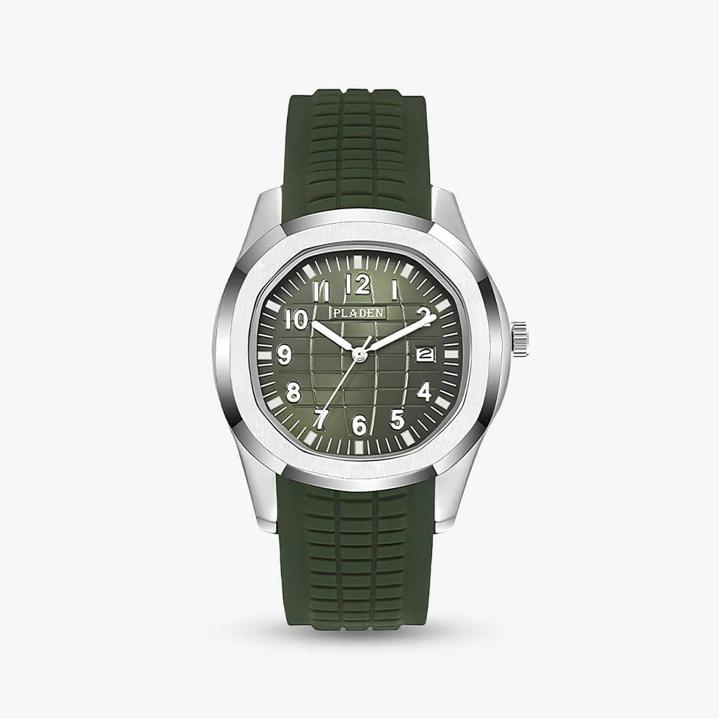 Relógio Peregron 42mm Relógio Esportivo Falconne Verde 
