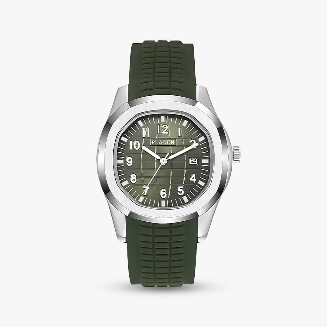 Relógio Peregron 42mm Relógio Esportivo Falconne Verde 