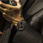 Relógio Phantom 40mm Relógio Aço Falconne 