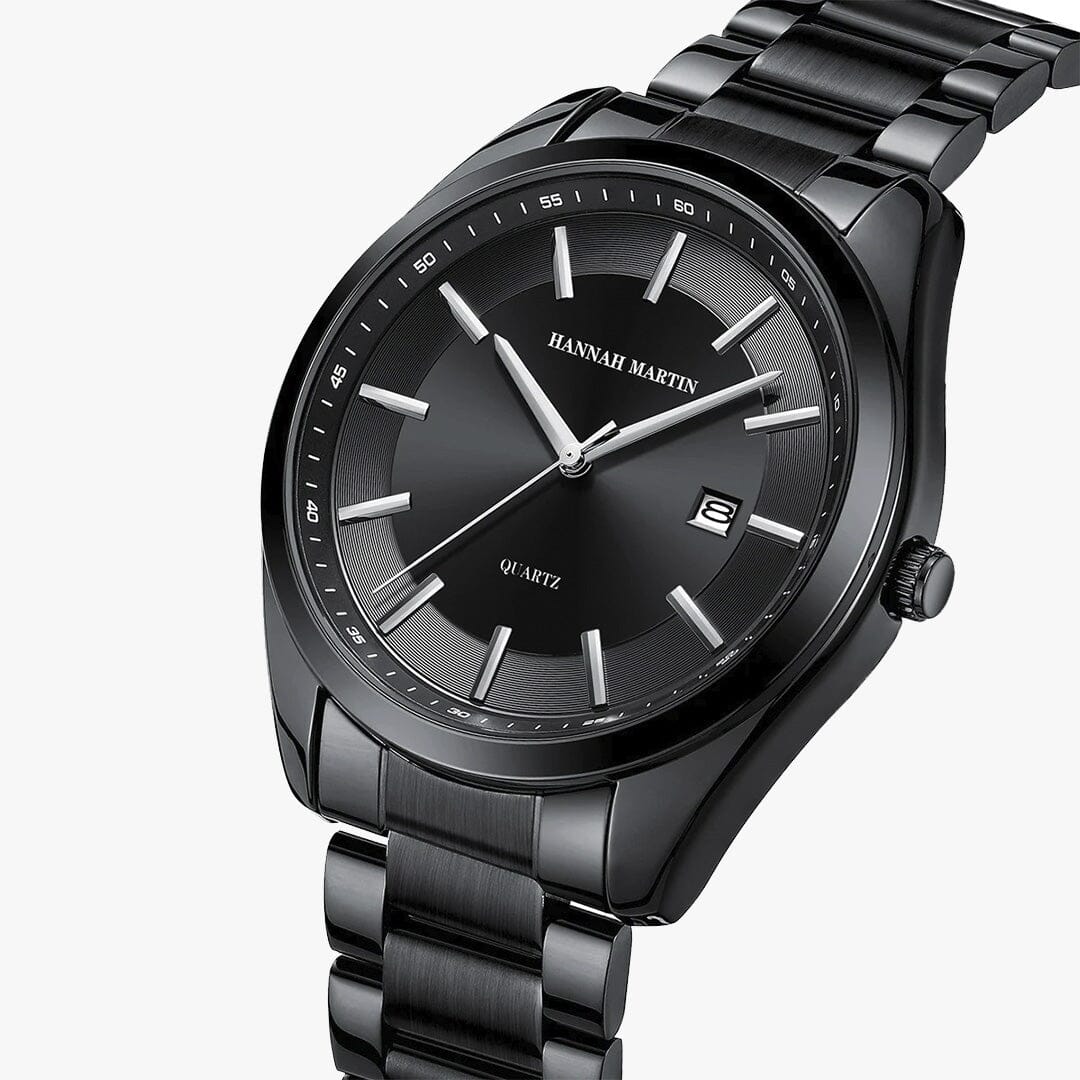 Relógio Phantom 40mm Relógio Aço Falconne 