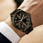 Relógio Phantom 40mm Relógio Aço Falconne 