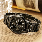 Relógio Phantom 40mm Relógio Aço Falconne 