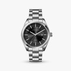 Relógio Phantom 40mm Relógio Aço Falconne Prata 