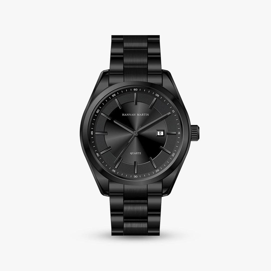 Relógio Phantom 40mm Relógio Aço Falconne Preto 