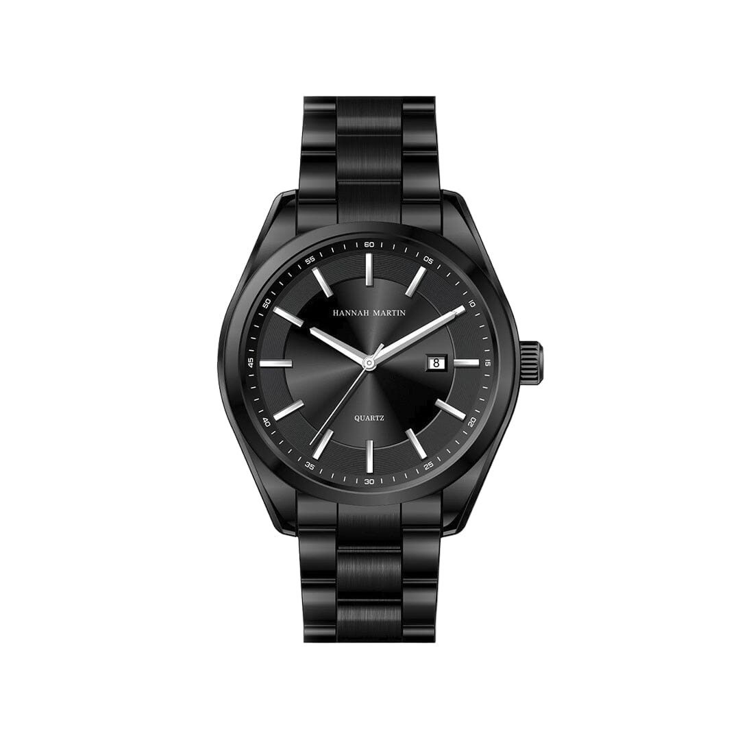 Relógio Phantom 40mm Relógio Aço Falconne Preto | Prata 